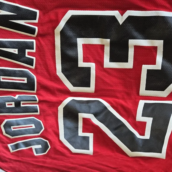 Champion Retro Michael Jordan Chicago Bulls Basketball Jersey Size M 44 - Picture 6 of 6